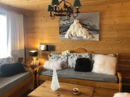 Appartement 3 pièces avec balcon, parking et wifi, proche du centre de Méribel, pour 7 personnes - Photo 11