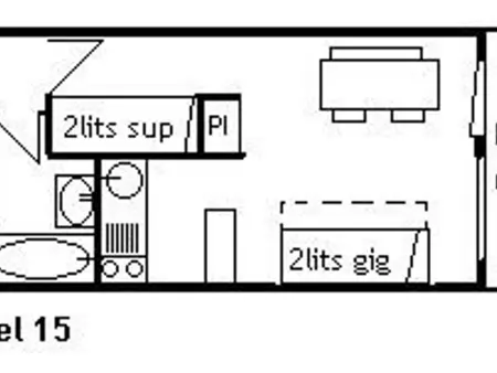 Studio 2/4 pers, Accès Pistes et Piscine, Proche Commerces, Méribel - Photo 20