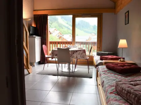 Studio mezzanine 5 pers avec balcon sud, cœur Méribel, proche pistes et commerces - Photo 6