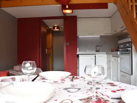 Studio mezzanine 5 pers avec balcon sud, cœur Méribel, proche pistes et commerces - Photo 7