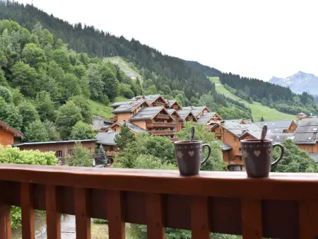 Studio mezzanine 5 pers avec balcon sud, cœur Méribel, proche pistes et commerces - Photo 14