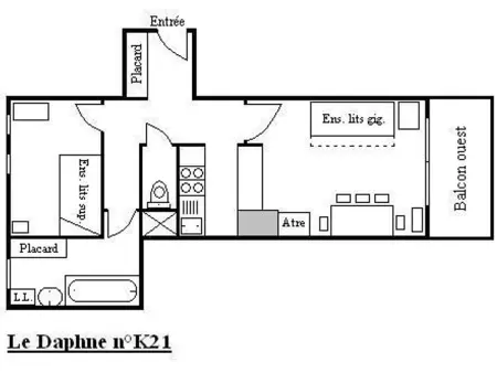 Appartement 2 pièces, 5 pers, Méribel, animaux admis - Photo 24