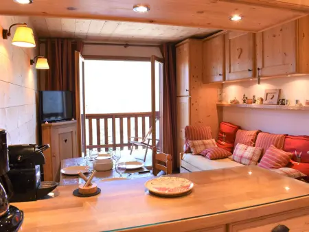 Appartement 2 pièces avec balcon à Méribel, proche commerces et pistes - Photo 2