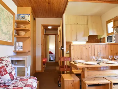 Appartement cosy 2P à Méribel, 5 pers, proche pistes et commerces, parking inclus - Photo 7