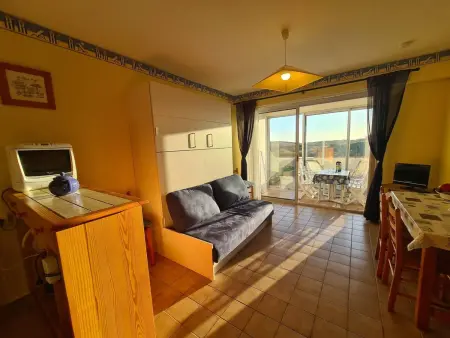Studio cabine 4 pers en bord de plage, véranda, terrasse ensoleillée - Saint-Jean-de-Monts - Photo 2