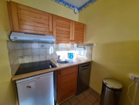 Studio cabine 4 pers en bord de plage, véranda, terrasse ensoleillée - Saint-Jean-de-Monts - Photo 15