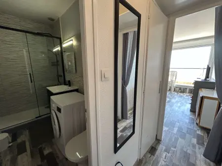 Studio en bord de mer avec parking et animaux admis - Photo 11