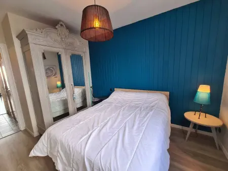 Appartement moderne 3 pièces, 6 couchages, parking, proche plage - Photo 12