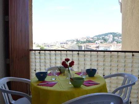Studio cabine avec clim, parking et loggia - Banyuls-sur-Mer - Photo 9