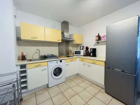 Appartement 3 pièces avec terrasse, 6 couchages, piscine et parking privé à 300m de la plage à Narbonne Plage - Photo 5