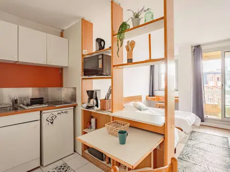 Studio en front de mer avec piscine à Biarritz, Appartement 2 personnes à Biarritz - Photo 1