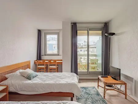 Studio en front de mer avec piscine à Biarritz, Appartement 2 personnes à Biarritz - Photo 6