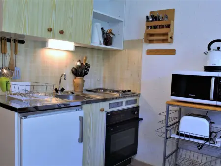 Appartement T2 calme avec balcon sud, parking gratuit, navette proche - 4 couchages à Risoul 1850 - Photo 6
