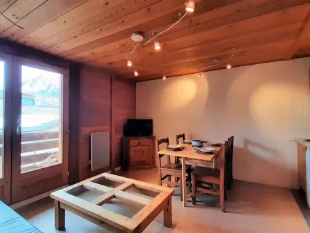 Studio rénové avec balcon sud et parking, 4 personnes, Montgenèvre - Photo 14