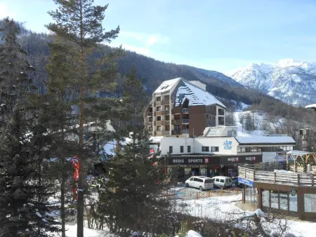 Studio avec balcon et casier à ski, 4 couchages - Serre-Chevalier, Chantemerle - Photo 11