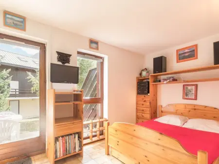 Charmant studio 4 pers, jardin sud, Serre-Chevalier - Photo 5