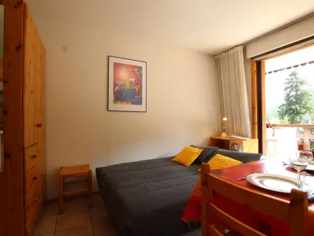 Studio Coin Montagne pour 4 à Chantemerle, Serre-Chevalier - Photo 12