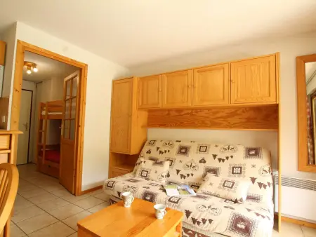 Studio lumineux avec terrasse sud. Serres-Chevalier, 4 personnes, équipements complets. - Photo 7