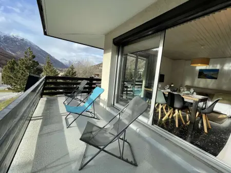 Appartement 3 pièces, 6 couchages - Chantemerle, Serre-Chevalier, balcon, parking, casier à ski - Photo 6