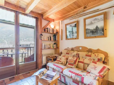 Charmant T2 mezzanine 5 pers, balcon sud, proche centre et pistes, parking privé - Le Monêtier les Bains - Photo 1