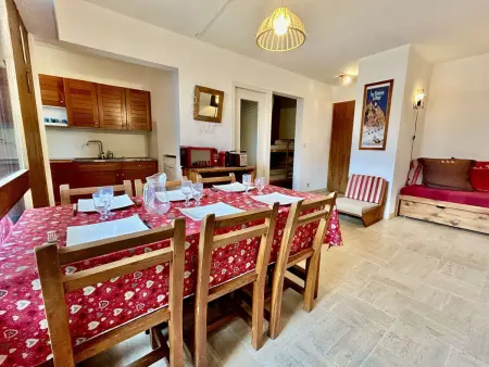 Appartement lumineux 2 pièces + coin montagne, 6 couchages, proche commerces et pistes - Monêtier-les-Bains - Photo 3