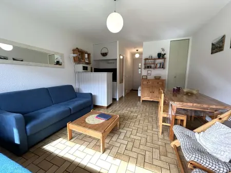 Studio au calme, 4 pers, proche pistes, balcon sud, parking privé, Monêtier-les-Bains - Photo 3