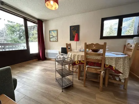 Studio avec coin montagne - 4 pers, à 100m des télécabines, piscine, parking, casier à ski - Photo 1