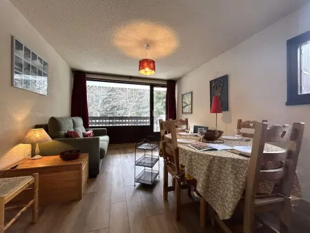 Studio avec coin montagne - 4 pers, à 100m des télécabines, piscine, parking, casier à ski - Photo 5