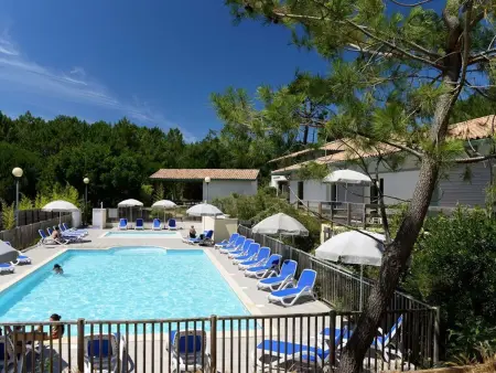 T3 Cabine avec Piscine, Parking, Animaux admis à Moliets-et-Maa - Photo 1