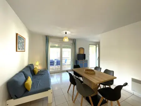T3 Cabine avec Piscine, Parking, Animaux admis à Moliets-et-Maa - Photo 4