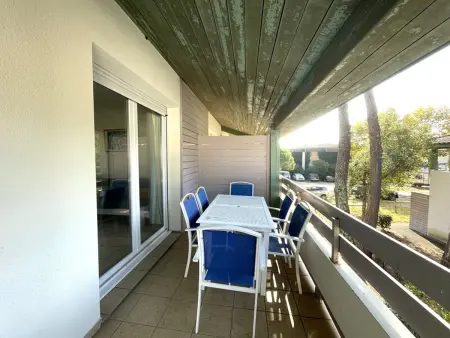 T3 Cabine avec Piscine, Parking, Animaux admis à Moliets-et-Maa - Photo 8
