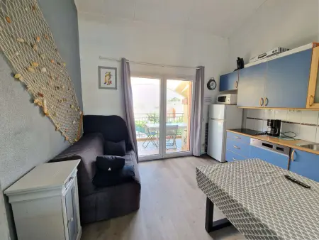 Appartement 6 pers. avec piscine, tennis et pétanque - Marseillan - Photo 2