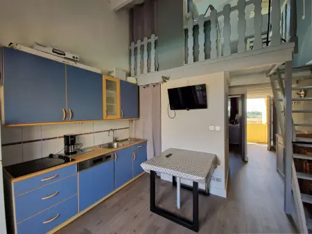 Appartement 6 pers. avec piscine, tennis et pétanque - Marseillan - Photo 8