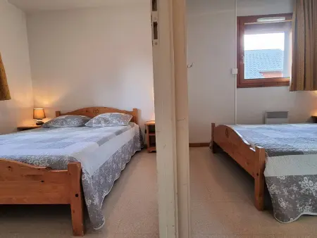 Appartement spacieux 4 pièces avec 3 chambres, balcon, proche télésiège à SuperDévoluy - Photo 7