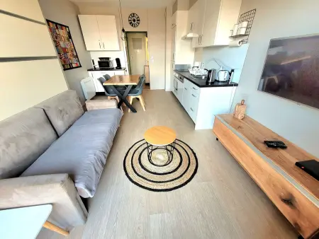 Studio avec Balcon, Parking Privatif et Wi-Fi à Wimereux - Photo 2