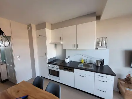 Studio avec Balcon, Parking Privatif et Wi-Fi à Wimereux - Photo 5