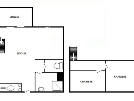 Appartement T3 - 6 pers, Terrasse, Proche Plages, Parking - Photo 11