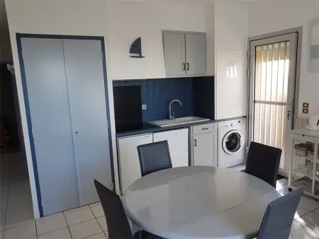 Appartement T3, 6 Pers, Pieds dans l'Eau au Barcarès, Terrasse et Parking - Photo 11