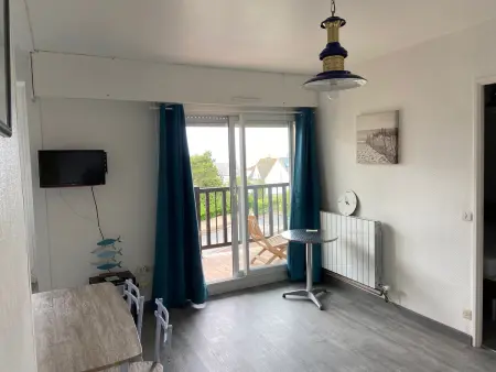 Appartement 2 pièces avec balcon à deux pas de la plage, WIFI et parking - Photo 2