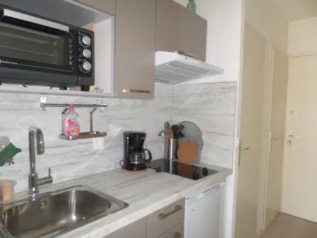 Studio cabine moderne avec garage pour 4 personnes, vue mer - Photo 6
