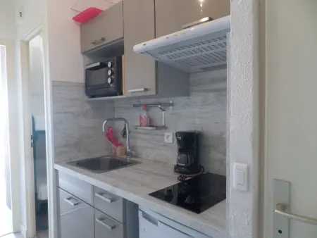 Studio cabine moderne avec garage pour 4 personnes, vue mer - Photo 7