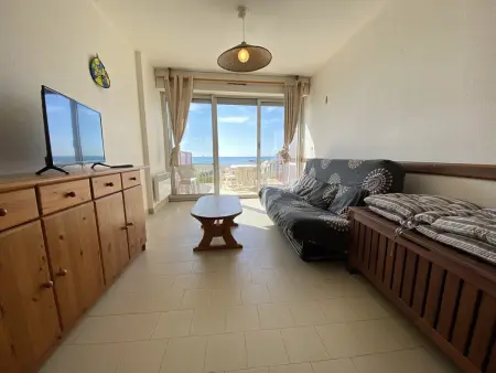 Duplex F3 en bord de plage, 6 couchages, Carnon - Animaux admis, Wifi, parking privé - Photo 2