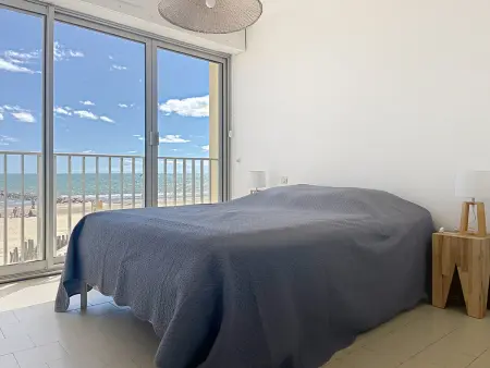 Duplex F3 en bord de plage, 6 couchages, Carnon - Animaux admis, Wifi, parking privé - Photo 5