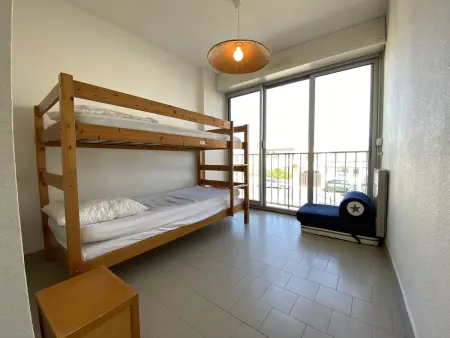 Duplex F3 en bord de plage, 6 couchages, Carnon - Animaux admis, Wifi, parking privé - Photo 6