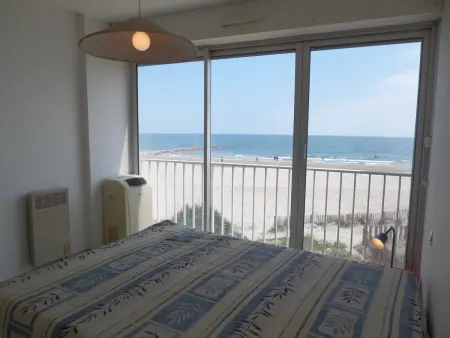 Duplex F3 en bord de plage, 6 couchages, Carnon - Animaux admis, Wifi, parking privé - Photo 8