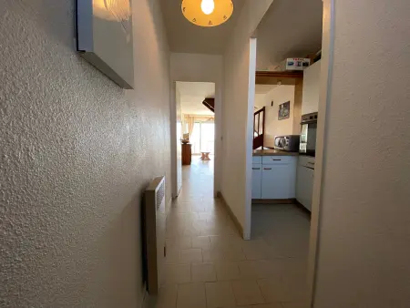 Duplex F3 en bord de plage, 6 couchages, Carnon - Animaux admis, Wifi, parking privé - Photo 9