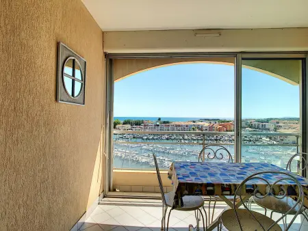Studio Cabine 4 Pers - Vue Port et Mer - Animaux et Parking Inclus - Photo 2