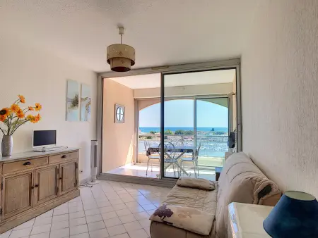Studio Cabine 4 Pers - Vue Port et Mer - Animaux et Parking Inclus - Photo 3