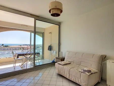 Studio Cabine 4 Pers - Vue Port et Mer - Animaux et Parking Inclus - Photo 4
