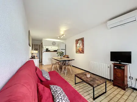 Appartement Climatisé avec Cabine et Parking Privé, à Deux Pas de la Plage, WiFi Inclus - Photo 1